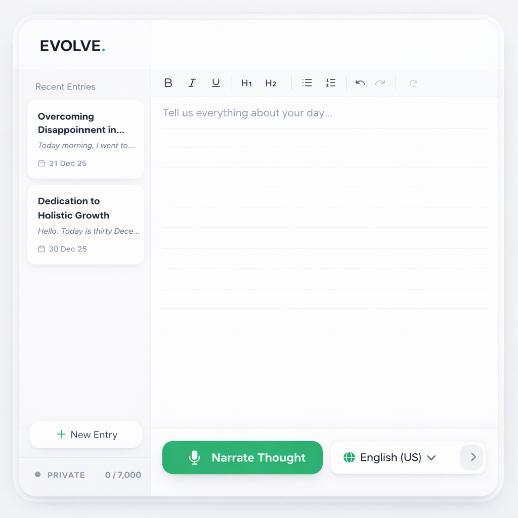 AI Journal - Track yourself and capture life moments
